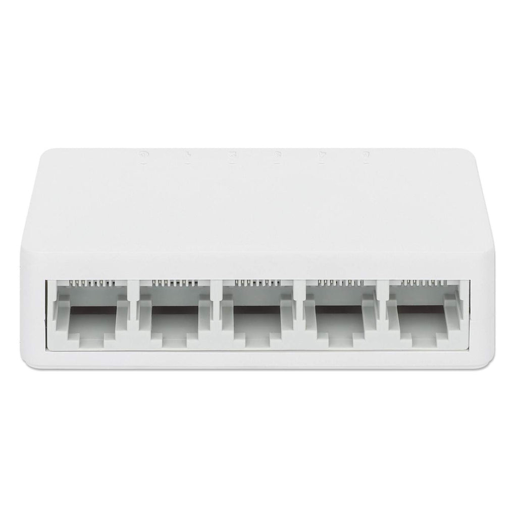 Manhattan 5-Port Fast Ethernet Switch, Plastic, Three Year Warranty, Box