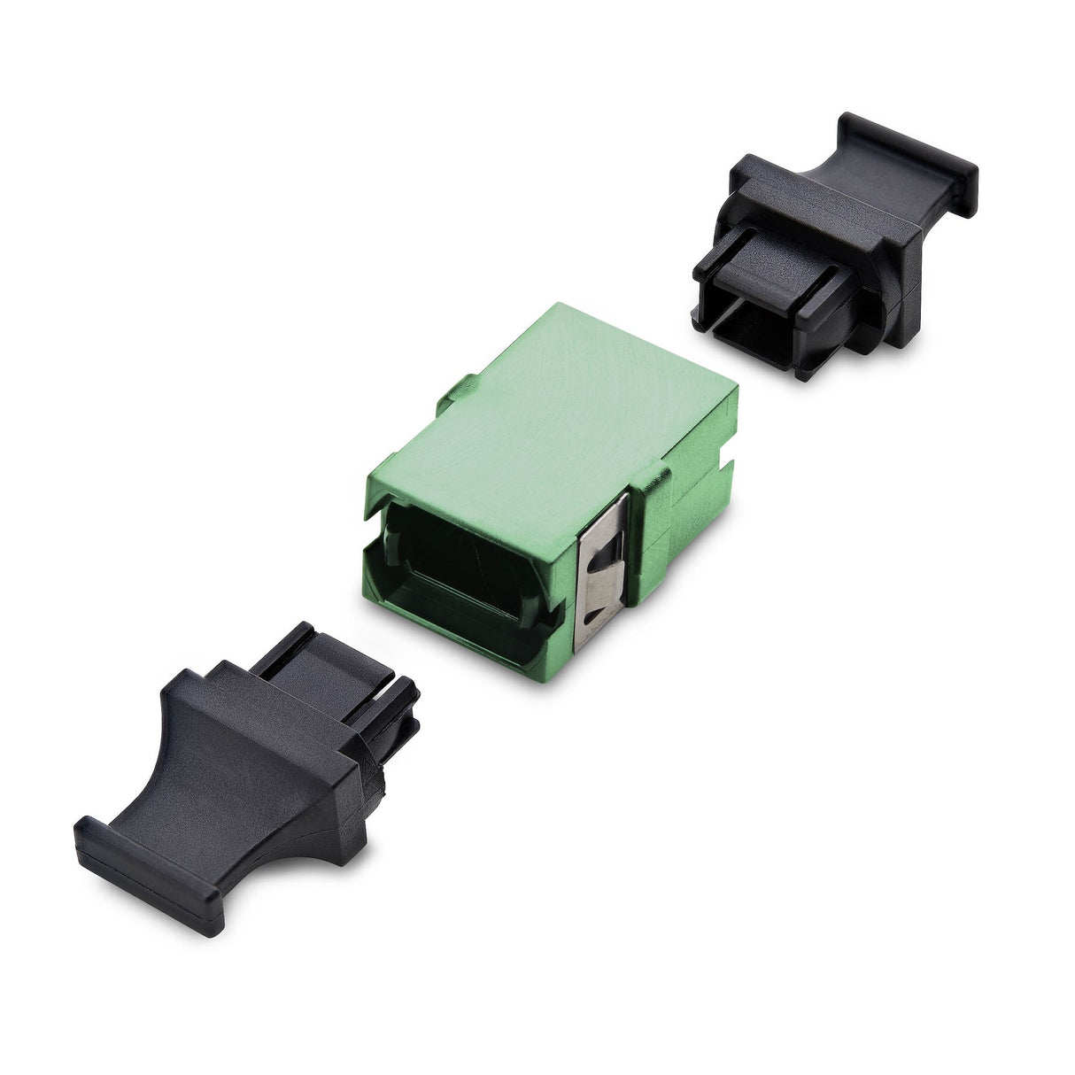 StarTech.com MPO/MTP Coupler, Single Mode/Multimode Fiber Adapter, Key Up-Key Down, Fiber Optic MPO/MTP Coupler - Green