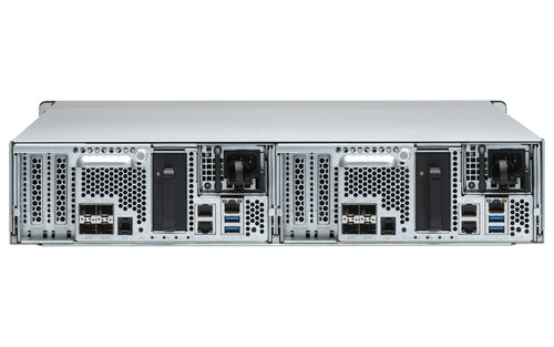 QNAP ES2486dc NAS Rack (2U) Intel® Xeon® D D-2142IT 128 GB DDR4 0 TB QNAP Enterprise System Black