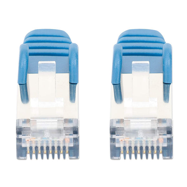 Intellinet 745024 networking cable Blue 0.15 m Cat8.1 U/FTP (STP)