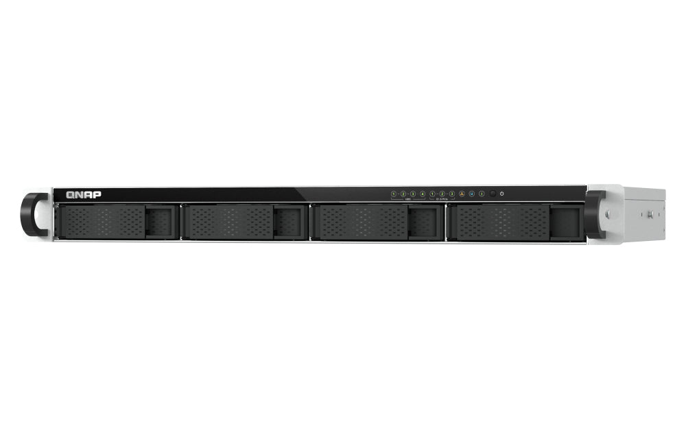 QNAP TS-h765eU NAS Rack (1U) Intel Atom® 8 GB DDR5 QuTS hero Black, Grey