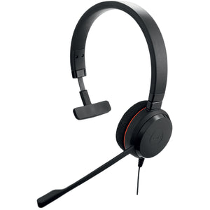 Jabra Evolve 20SE - USB-C/A, UC Mono Headset Wired Head-band Office/Call center USB Type-C / USB Type-A Black