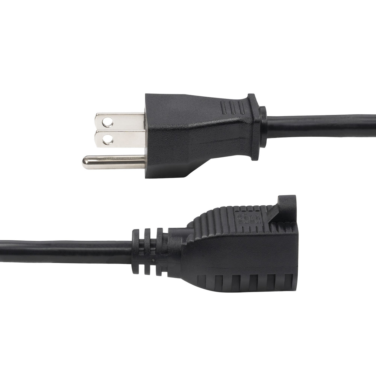 StarTech.com 10ft (3m) Power Extension Cord, NEMA 5-15P to NEMA 5-15R AC Power Cable, 10A 125V, 18AWG, Outlet Extension Power Cable, AC Power Cord, TAA Compliant, UL Listed