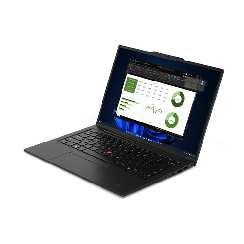 Lenovo ThinkPad X1 Carbon Gen 12 Intel Core Ultra 5 125U Laptop 35.6 cm (14") WUXGA 32 GB LPDDR5x-SDRAM 1 TB SSD Wi-Fi 6E (802.11ax) Windows 11 Pro Black QWERTY English
