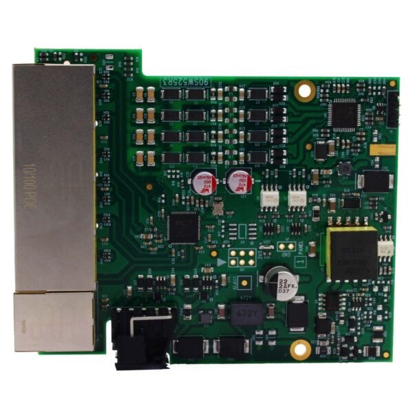 Brainboxes SW-125 network switch Unmanaged Fast Ethernet (10/100) Power over Ethernet (PoE) Green