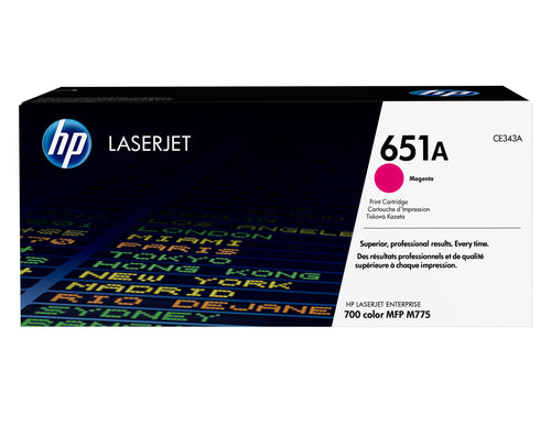 HP 651A Magenta Original LaserJet Toner Cartridge