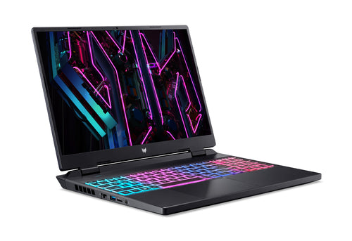 Acer Predator PHN16-71-788N Intel® Core™ i7 i7-13700HX Laptop 40.6 cm (16") WUXGA 16 GB DDR5-SDRAM 1 TB SSD NVIDIA GeForce RTX 4060 Wi-Fi 6 (802.11ax) Windows 11 Home Black