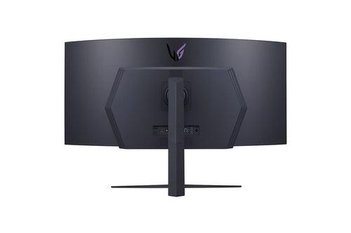 LG 45GR95QE-B computer monitor 113 cm (44.5") 3440 x 1440 pixels Wide Quad HD OLED Black