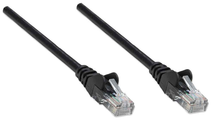 Intellinet Cat6 U/UTP Network Patch Cable, 30 m (100 ft.), Black
