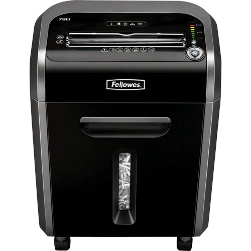 Fellowes 79CI paper shredder Cross shredding Black, Silver