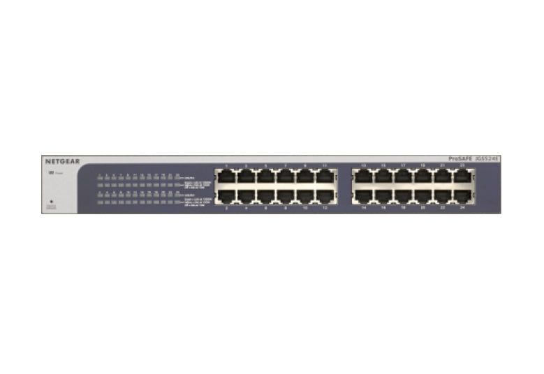 NETGEAR 24-Port Gigabit Ethernet Plus Switch (JGS524E)