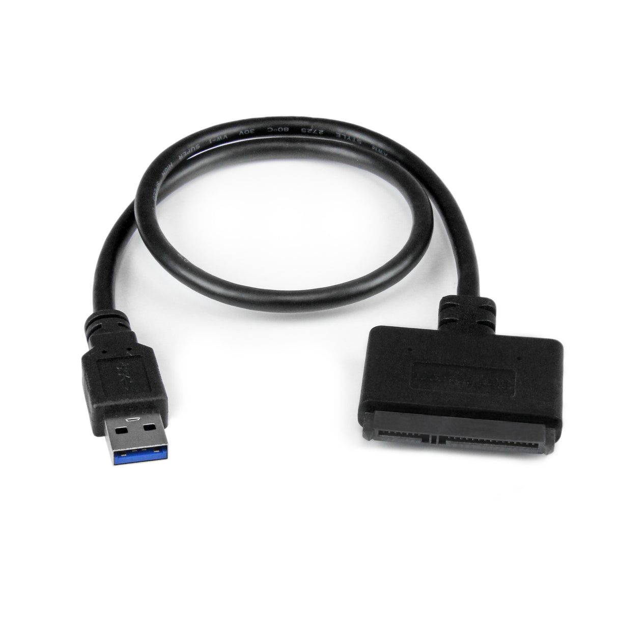 StarTech.com SATA to USB Cable, USB 5Gbps to 2.5in SATA I II III Hard Drive Adapter, External Converter for SSD or HDD Data Transfer
