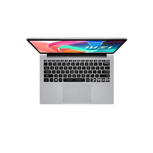 MSI Modern 14 F1MG-011US Intel Core 7 150U Laptop 35.6 cm (14") Full HD 16 GB DDR4-SDRAM 1 TB SSD Wi-Fi 6E (802.11ax) Windows 11 Pro Silver