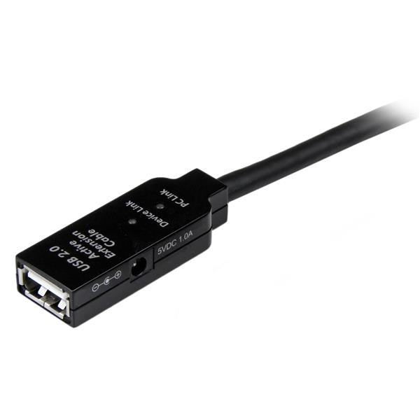 StarTech.com 10m USB 2.0 Active Extension Cable - M/F - TAA