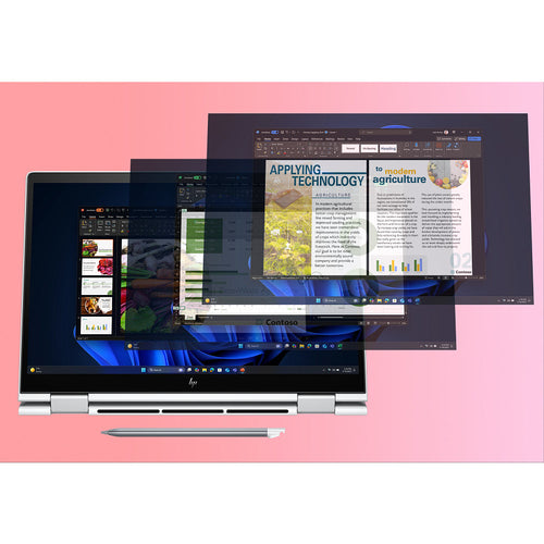 HP EliteBook 8 Flip G1i 13 inch Notebook AI PC Intel Core Ultra 7 255U Hybrid (2-in-1) 33.8 cm (13.3") Touchscreen WUXGA 32 GB LPDDR5x-SDRAM 512 GB SSD Wi-Fi 6E (802.11ax) Windows 11 Pro Silver