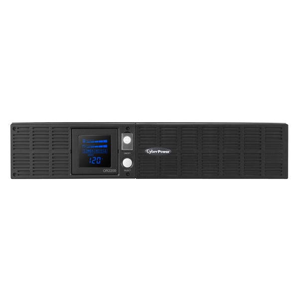 CyberPower OR2200LCDRT2U uninterruptible power supply (UPS) Line-Interactive 2 kVA 1320 W 8 AC outlet(s)