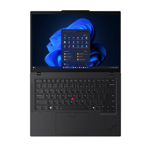 Lenovo ThinkPad T14 Gen 6 (Intel) Copilot+ PC Intel Core Ultra 5 226V Laptop 35.6 cm (14") Touchscreen WUXGA 16 GB 512 GB SSD Wi-Fi 7 (802.11be) Windows 11 Pro Black