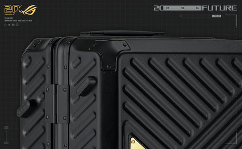 ASUS ROG SLASH Hard-Case Luggage Edition 20 Trolley Hard shell Black Polycarbonate (PC)