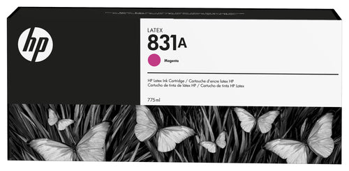 HP 831A 775-ml Light Magenta Latex Ink Cartridge