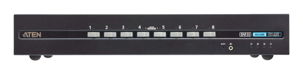 ATEN CS1188D4 KVM switch Rack mounting Black