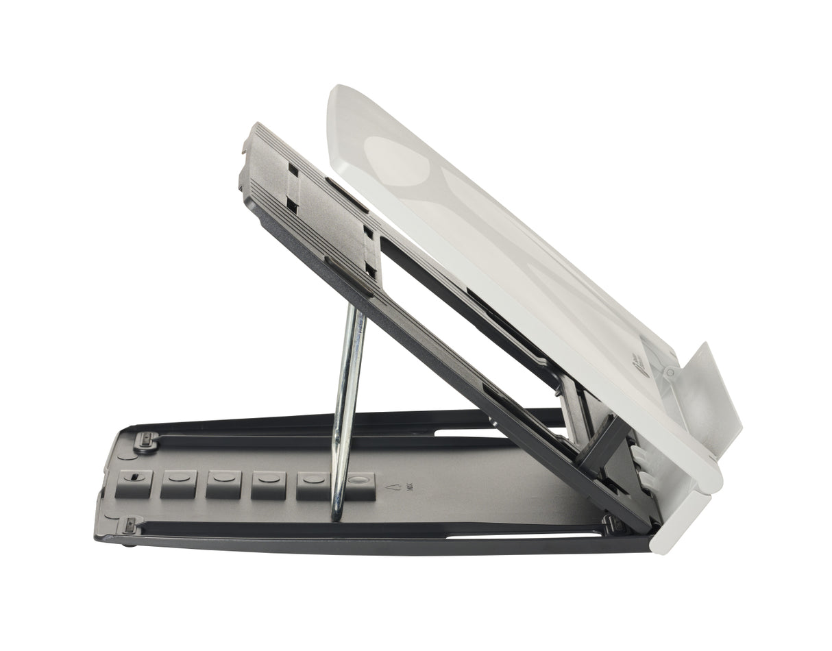 BakkerElkhuizen Ergo-Q 330 Circular Laptop stand Black, Gray 17"