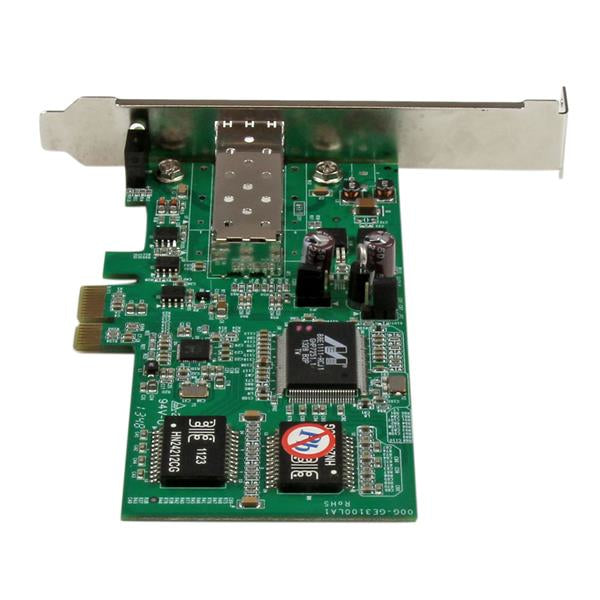 StarTech.com PCI Express Gigabit Ethernet Fiber Network Card w/ Open SFP - PCIe SFP Network Card Adapter NIC - TAA