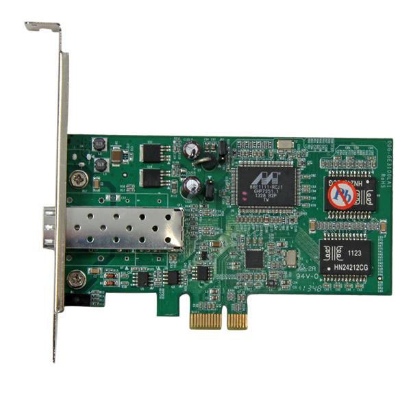 StarTech.com PCI Express Gigabit Ethernet Fiber Network Card w/ Open SFP - PCIe SFP Network Card Adapter NIC - TAA