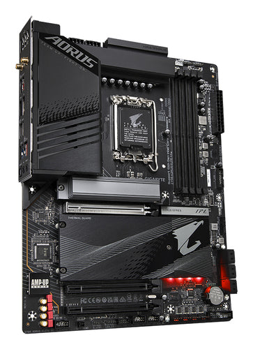 GIGABYTE Z790 AORUS ELITE AX Motherboard - Supports Intel Core 14th CPUs, 16*+2+1 Phases Digital VRM, up to 7600MHz DDR5 (OC), 4xPCIe 4.0 M.2, Wi-Fi 6E, 2.5GbE LAN, USB 3.2 Gen 2x2