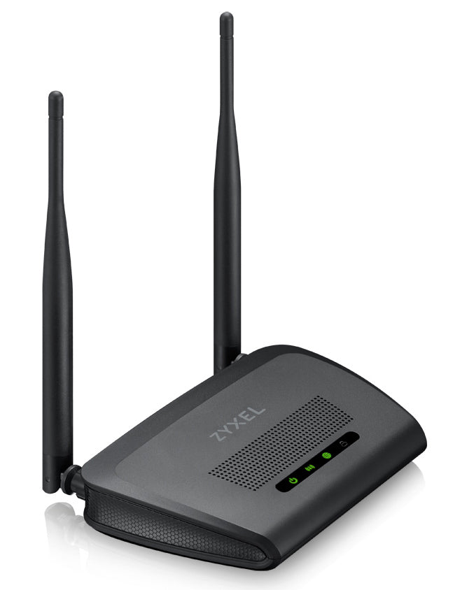 Zyxel NBG-418N v2 wireless router Fast Ethernet Dual-band (2.4 GHz / 5 GHz) Black