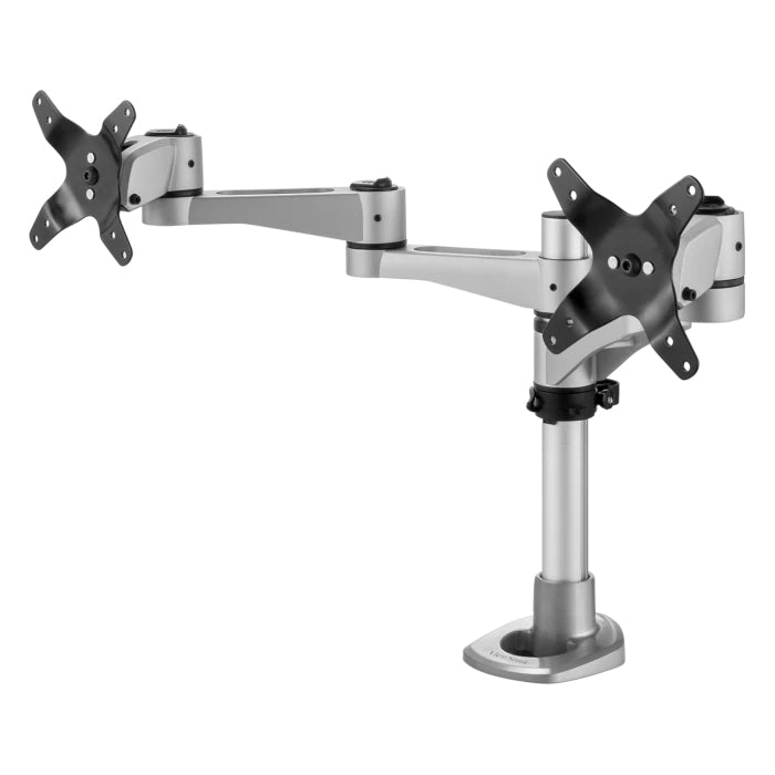 Viewsonic LCD-DMA-001 monitor mount / stand 61 cm (24") Desk Black, Stainless steel