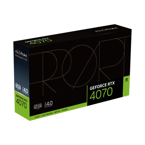 ASUS ProArt-RTX4070-O12G NVIDIA GeForce RTX 4070 12 GB GDDR6X