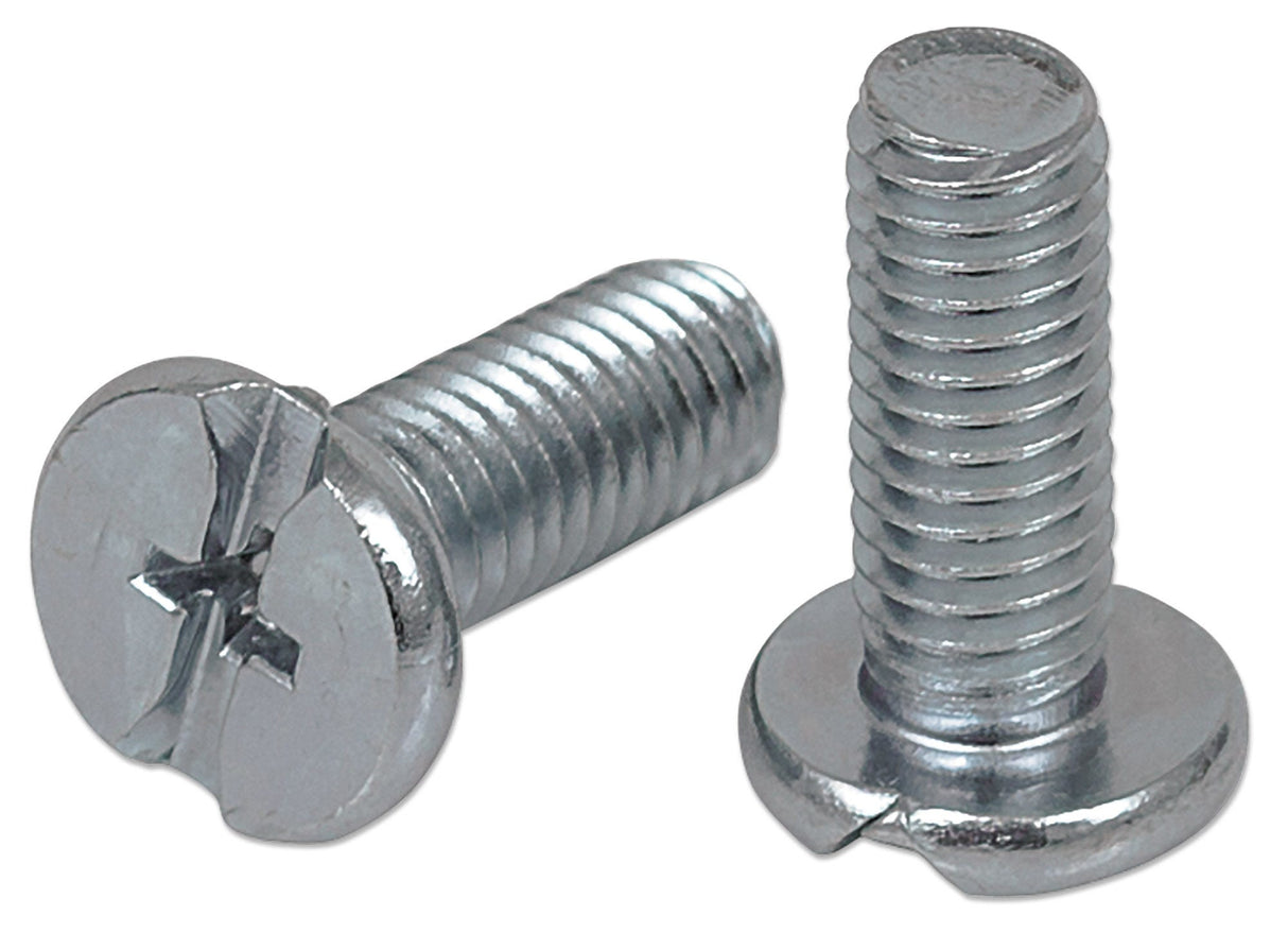 Intellinet Cage Nut Set (20 Pack), M6 Nuts, Bolts and Washers, Suitable for Network Cabinets/Server Racks, Plastic Storage Jar, Lifetime Warranty