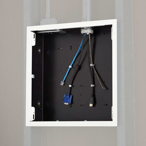 Chief PAC526FW, Large In-Wall Storage Box with White Flange