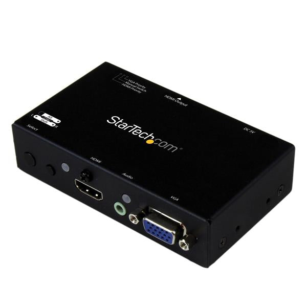 StarTech.com 2x1 HDMI + VGA to HDMI Converter Switch w/ Automatic and Priority Switching – 1080p - TAA