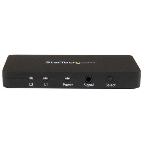 StarTech.com 2-Port HDMI automatic video switch w/ aluminum housing and MHL support – 4K 30Hz
