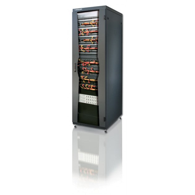 Techly I-CASE FP-4210BKX rack cabinet 42U Freestanding rack Black