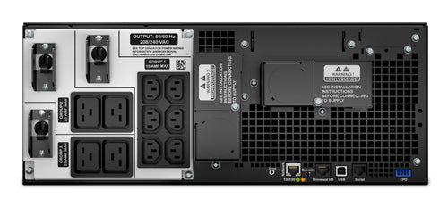 APC SRT6KRMXLT-IEC uninterruptible power supply (UPS) Double-conversion (Online) 6 kVA 6000 W 13 AC outlet(s)