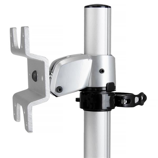 StarTech.com Single Monitor Stand - Adjustable - Steel - Silver - For up to 34" (30.9lb/14kg) Displays - TAA