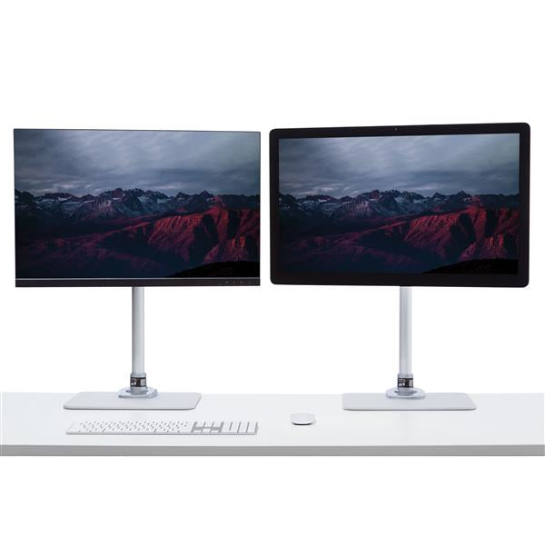 StarTech.com Single Monitor Stand - Adjustable - Steel - Silver - For up to 34" (30.9lb/14kg) Displays - TAA