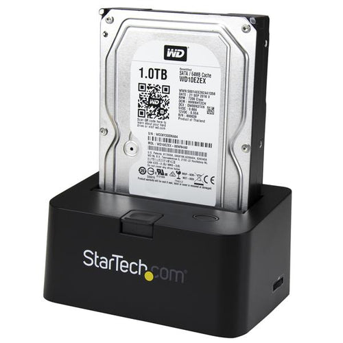 StarTech.com External Docking Station for 2.5in or 3.5in SATA III 6Gbps Hard Drives - eSATA or USB 3.0 with UASP