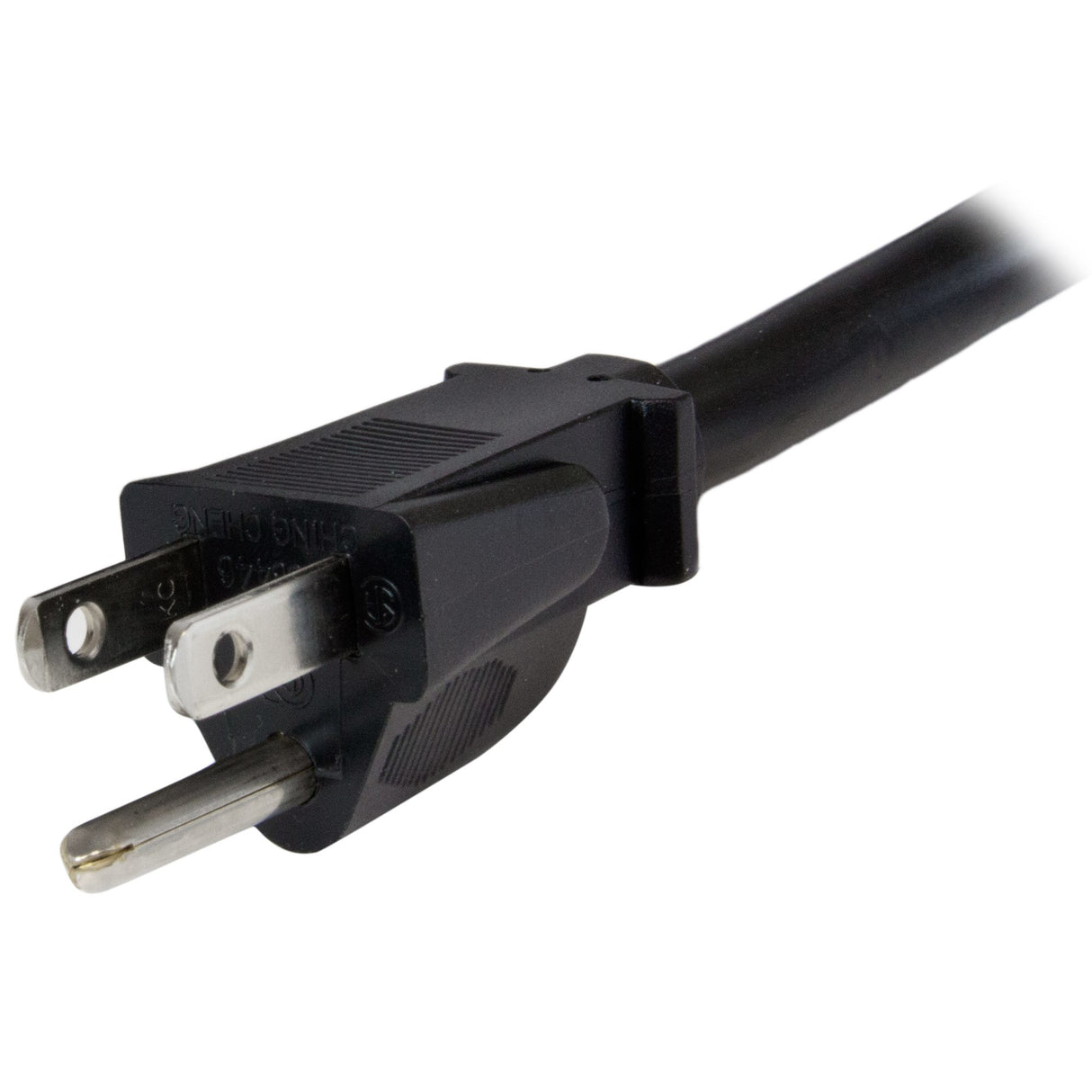 StarTech.com 6ft (1.8m) Heavy Duty Power Cord, NEMA 5-15P to C19 AC Power Cord, 15A 125V, 14AWG, Computer Power Cord, Heavy Gauge Power Cable for PDUs and Network Equipment, NEMA 5-15P to IEC 60320 C19 Power Cord