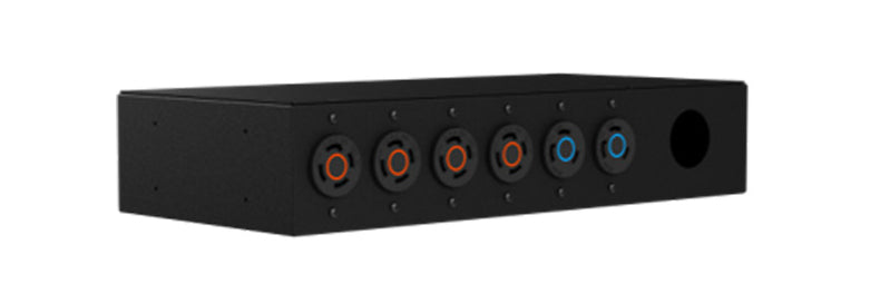 Vertiv VP0N6202 power distribution unit (PDU) 6 AC outlet(s) 2U Black