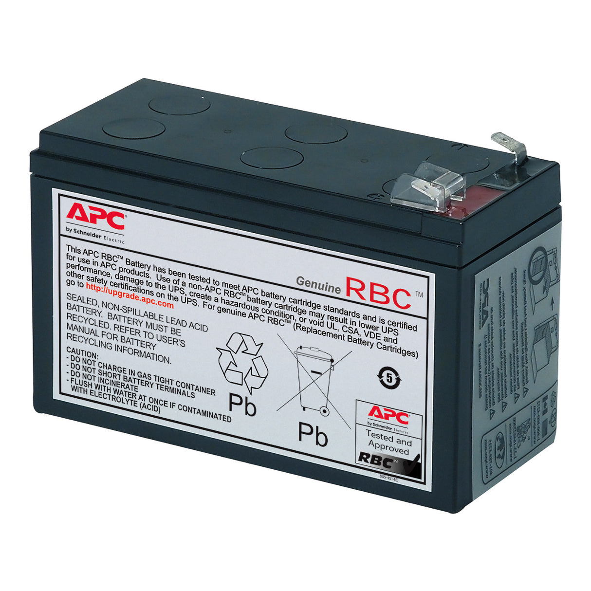APC Replacement Battery 12V-7.2AH with 2 Year Warranty