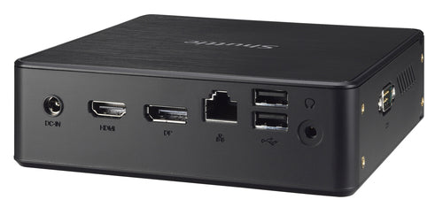Shuttle Nano PC NC10U7 , Intel i7-8565U, 1x HDMI, 1x DP, 1x 2.5" bay, 1x M.2, 1x LAN, 1x COM, Wifi, 24/7 permanent operation, incl. VESA & Stand