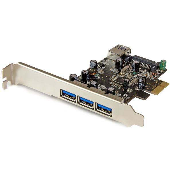 StarTech.com 4-Port PCI Express USB 3.0 Card - 5Gbps