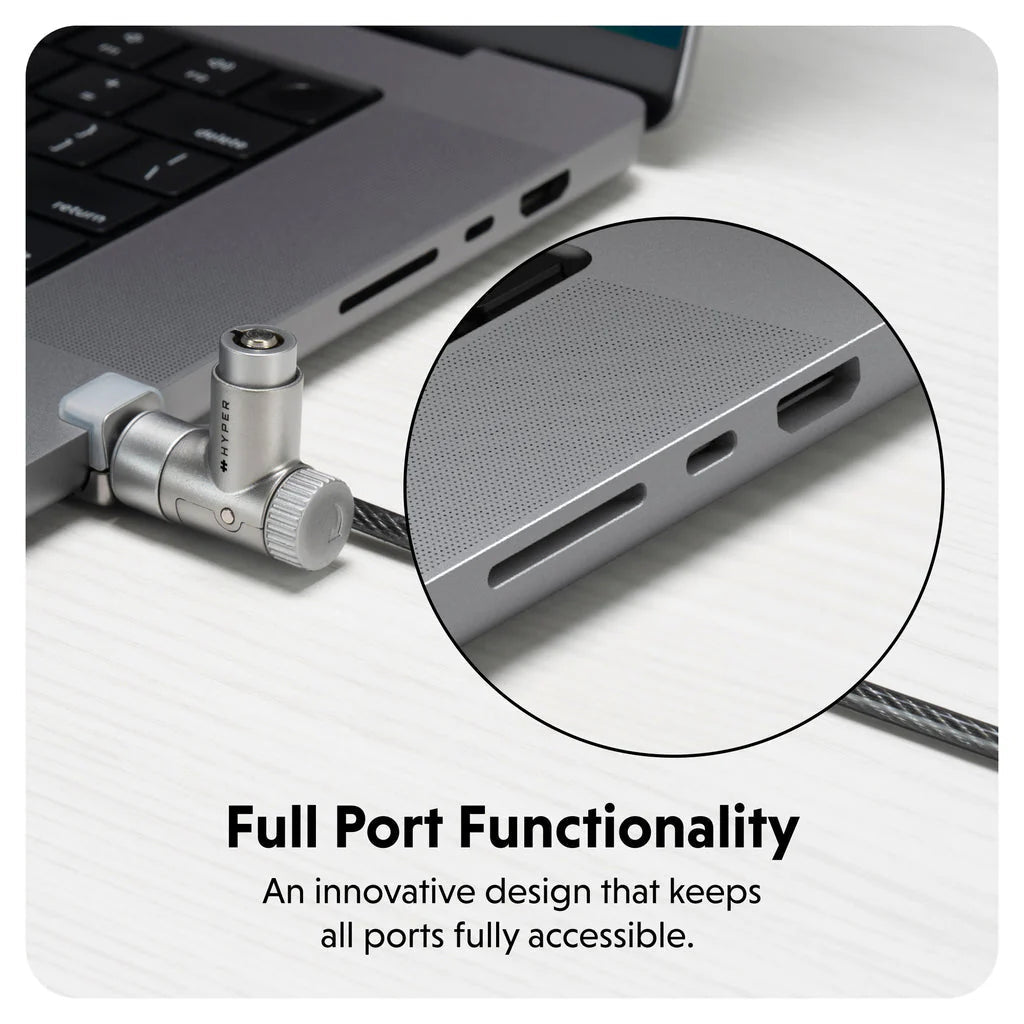 Targus HyperShield MacBook Pro Master-Keyed Cable Lock