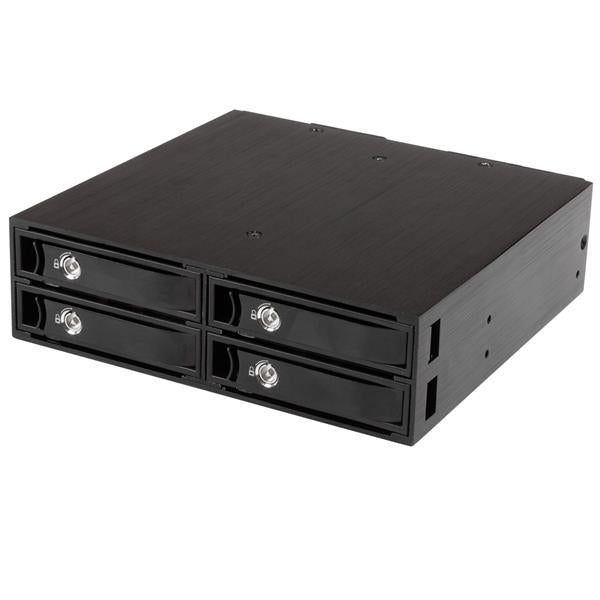 StarTech.com 4-Bay Mobile Rack Backplane for 2.5in SATA/SAS Drives - TAA