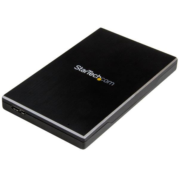 StarTech.com USB 3.1 (10 Gbps) Enclosure for 2.5” SATA Drives - TAA