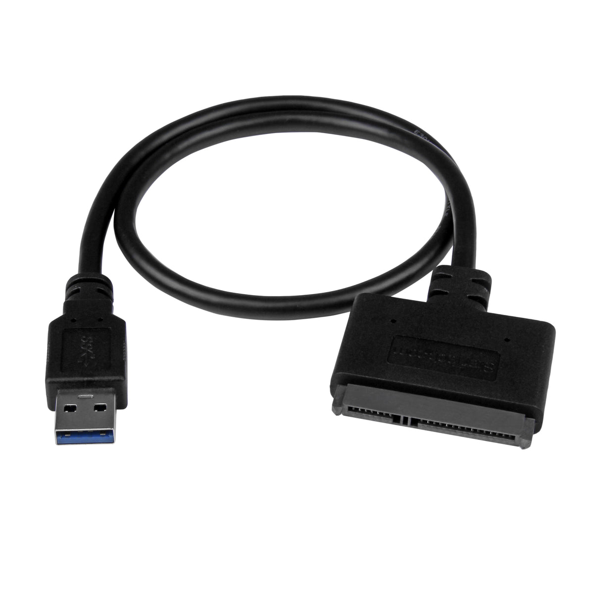 StarTech.com SATA to USB Cable, USB 10Gbps to 2.5in SATA I II III Hard Drive Adapter, External Converter for SSD or HDD Data Transfer