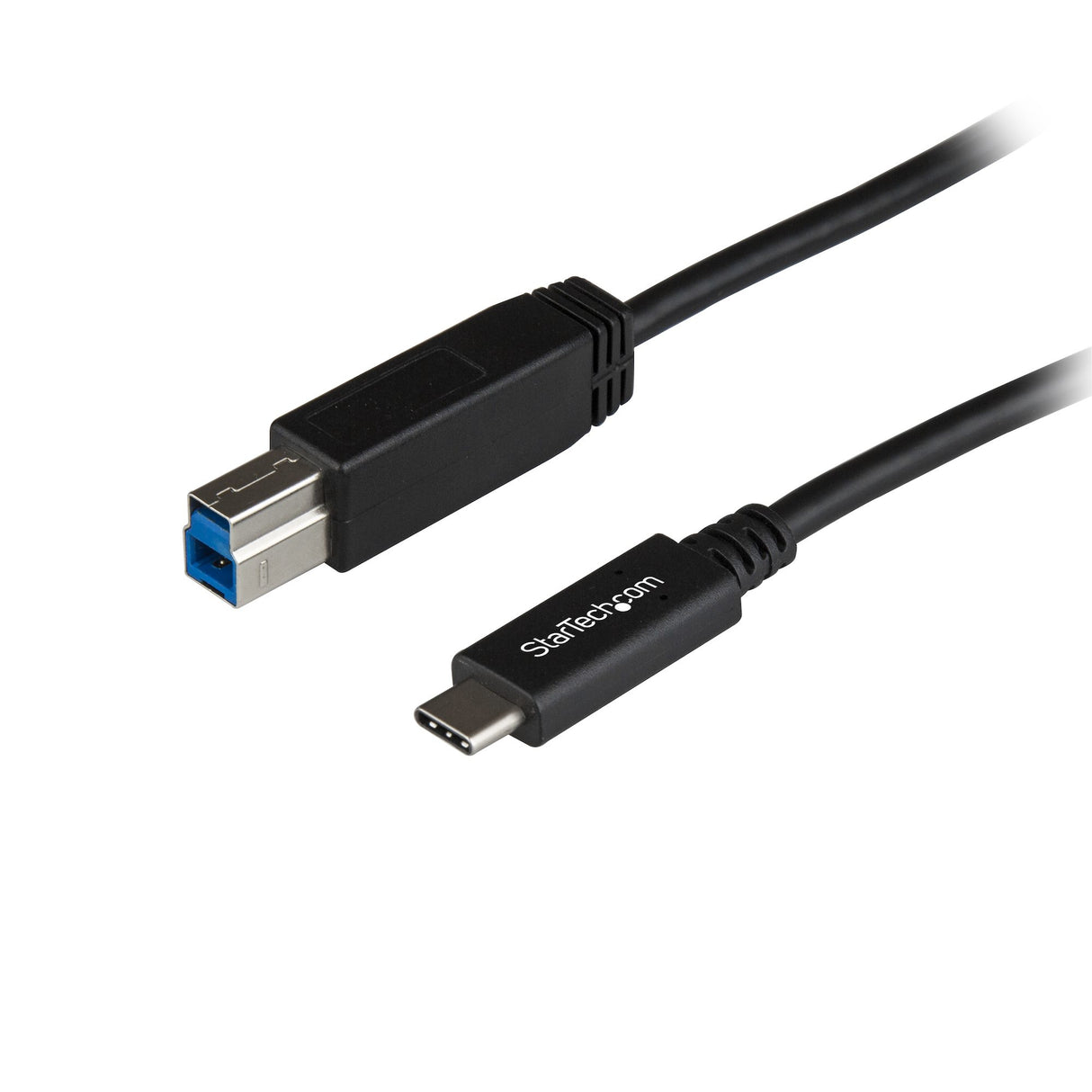StarTech.com 3ft (1m) USB-B to USB-C Cable, USB 10Gbps, Data Cord, USB 3.2 Gen 2, USB-C Data Transfer Cable